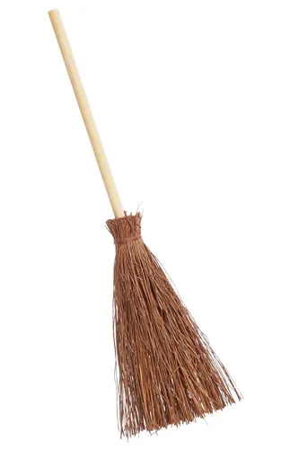 Miniatur Besen, ca. 15 cm in braun von HobbyFun