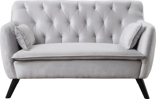 ATLANTIC home collection Sofa Janna 2-Sitzer in grau von ATLANTIC home collection