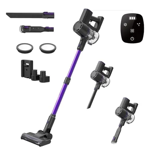 V8Pro Akku Staubsauger mit Touchscreen von Vexilar