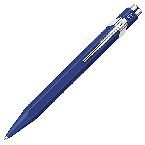 Caran d'Ache Kugelschreiber 849 Classic Line Blau lackiert Strichstärke: M, Schriftfarbe: Blau, Länge: 13 cm, 0846.159