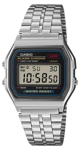 CASIO Collection A159WE-1EF Digitaluhr für Herren und Damen von CASIO