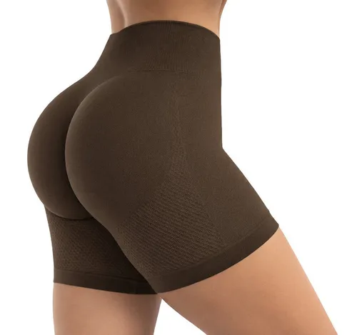 Smilodox Shorts Amaze Scrunch, Blickdichte Radlerhose mit Unsichtbarer Scrunch-Effekt High Waist Squatproof Scrunch Shorts-Leggings Seamless Sport Fitness