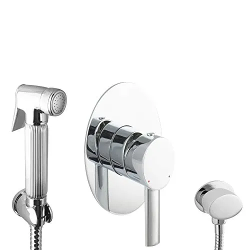 PaulGurkes Bidetarmatur PGSETBIDETO1 - Hochwertige Bidetarmatur aus massivem Messing, mit langlebiger Keramikkartusche und elegantem ovalen Design. Ideal für eine komfortable und hygienische Nutzung im Badezimmer.