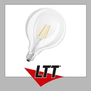 OSRAM LED Star Globe 125 60 Glühfaden 7W 827 Klar E27