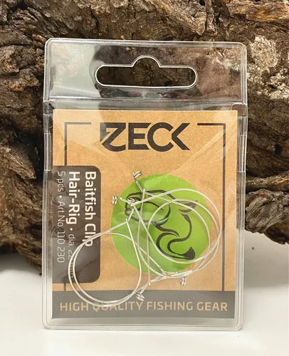 Zeck Baitfish Clip Hair Rig 5 Stück Ø 22mm in silber von Zeck Fishing