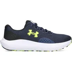 Under Armour Surge 4 Washed Navy-Black-High Vis Yellow Größe EU 42 - Blau - 42