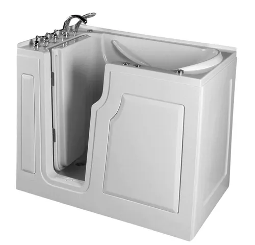 DEKO VERTRIEB BAYERN Whirlpool-Badewanne Luxus Tür Seniorenbadewanne S1