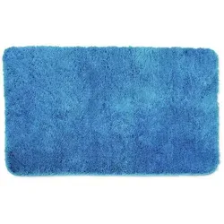 WohnDirect Badematte, Hellblau, Textil, 60x100 cm, Oeko-Tex® Standard 100, Badtextilien, Badematten