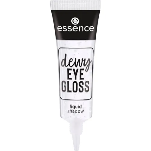 essence dewy EYE GLOSS Glänzende Lidschatten Farbton 01 Crystal Clear 8 ml