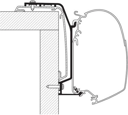 Thule Adapter Roof Rapido S6 2024