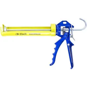 SundR Kartuschenpresse 278239101, mechanisch, für Kartuschen, drehbar, aus Metall