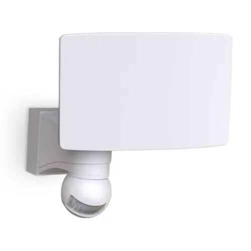 B.K.Licht Flutlichtstrahler Wandleuchte 20W - Lampen mit 2300lm Lichtstrom und integriertem Bewegungsmelder für optimale Sicherheit im Außenbereich. IP44 Schutz gegen Spritzwasser, ideal für Eingänge und Gärten.