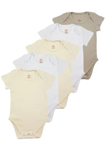 M.M.C. Body Kurzarmbody Baby und Kleinkind Kurzarm, 5er Set (5-tlg)