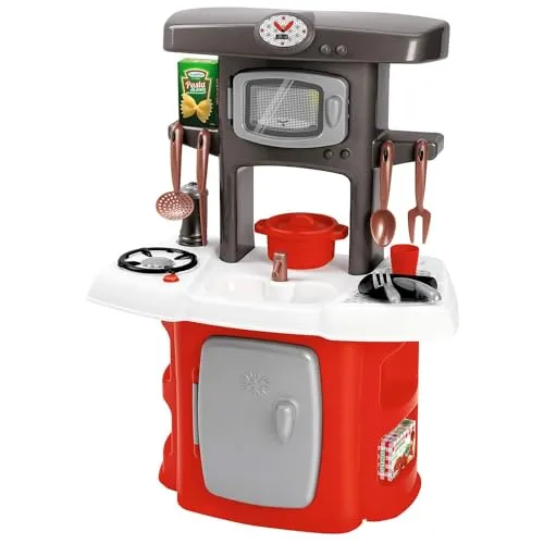 Ecoiffier 1696 Kinder Spielküche mit Kühlschrank – Vielseitiger Spielspaß