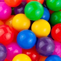 Bunte Bälle Für Bällebad 6Cm Babybälle Plastikbälle Baby Spielbälle 100 Stück