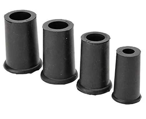 Gastrock Gummipuffer für Schirme und Stöcke in schwarz 2er-Pack Ø 16 mm