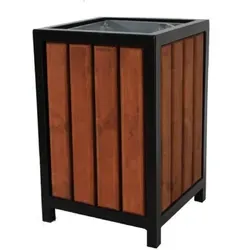 Produktbild Hochwertiger Abfallbehälter 45L Schwarz – Ideal für Outdoor