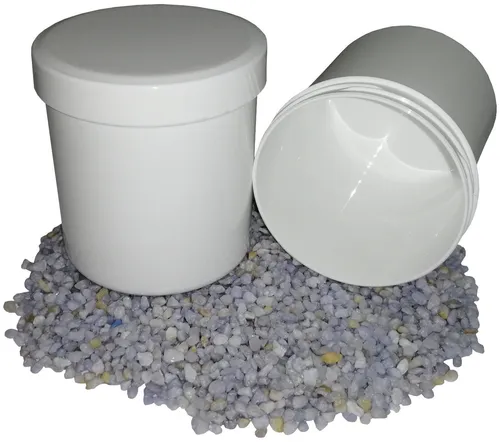 Salbendose Salbendosen Cremedose Kunststoffdosen Dosen 500g 625ml Deckel weiß 50