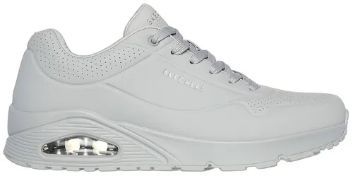 Skechers Herren UNO Stand on Air Sneaker - Herren-Sneaker mit steingrauem Durabuck-Mesh, flexibler Traktionslaufsohle für optimalen Komfort und modisch-klassischem Design.