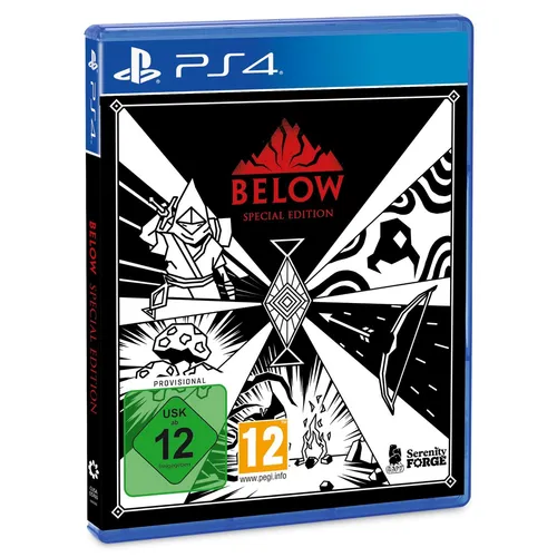 Below Sony PS4 Special Edition inkl. Poster Mini Artbook Videospiel NEU