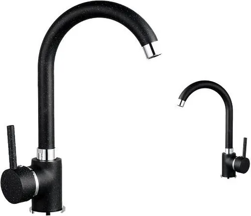 Wasserhahn für Granitspülbecken Schwarz Beige 7 Farben