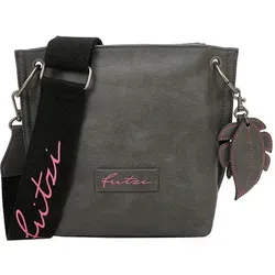 Fritzi aus Preußen Umhängetasche in Anthrazit - (B)22,5 x (H)20,5 x (T)8,5 cm