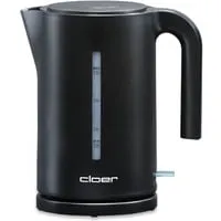 Cloer 4110 Wasserkocher - 2200 W, 1,7 Liter mit großer Wasserstandsanzeige und Sicherheitsfunktionen für sorgenfreies Kochen