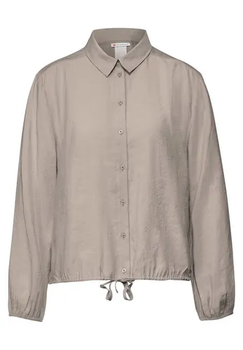 STREET ONE Hemdbluse in beige von Street One