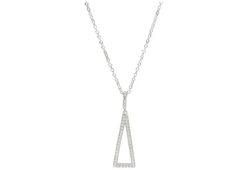 Smart Jewel Kette mit Anhänger aus 925er Silber - Elegante Kette mit filigranem Zirkonia-Anhänger, variabel einstellbar für perfekten Tragekomfort. Hochwertiges 925er Silber mit Rhodinierung schützt vor Anlaufen und sorgt für langanhaltenden Glanz.
