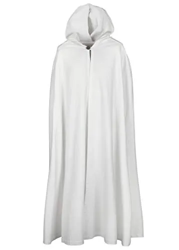 Mittelalter Umhang Burkhard mit Kapuze - Kostüm für Erwachsene, eleganter Umhang aus 100% Baumwolle, ideal für Mittelalter-Events, LARP und Fasching. Erhältlich in mehreren Farben, perfekt für Damen und Herren!