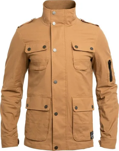 John Doe Explorer Textiljacke - Beige - XXL - Motorradjacke mit XTM-Fiber®-Futter, wind- und wasserdicht bis 900 mm, ideal für abenteuerliche Reisen und maximalen Schutz.