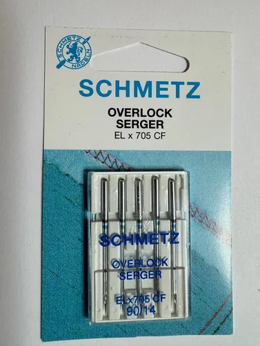 Overlock Nadeln Schmetz ELx705 -CF Flachkolben 90/14 5