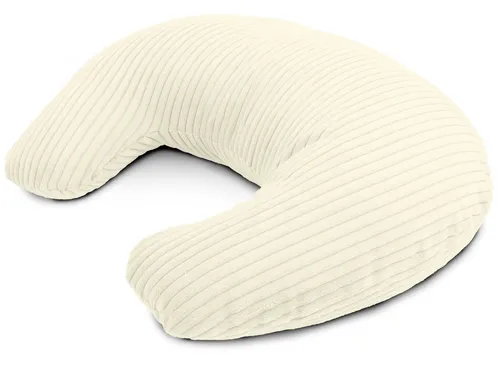 Amilian Stillkissen - Lagerungskissen - Schwangerschaftskissen mit Füllung und Bezug, Stillmond - Stillhörnchen - pregnancy pillow, für Mütter und Babys