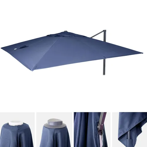 MCW Ersatz-Bezug, Blau, 295x295 cm für Sonnenschirme