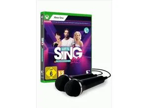 Let's Sing 2023 German Version [+ 2 Mics] (Xbox One) - Musikspiel für Xbox One mit Party-Modus für bis zu 8 Spieler, inklusive 30 beliebten Songs und 2 hochwertigen USB-Mikrofonen für das ultimative Karaoke-Erlebnis.