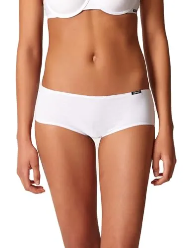 Skiny Damen Panty Unterwäsche, Weiß, M EU