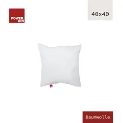 POWER INN® Innenkissen Baumwolle | Quadratisch | 40 x 40 cm