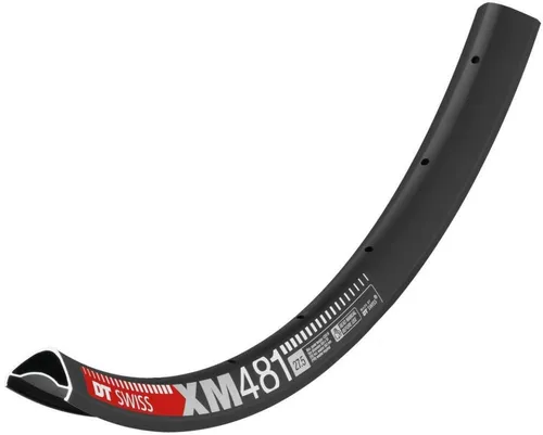 DT-Swiss XM 481 Disc Felge - 27,5 Zoll - schwarz 32 - Fahrrad-Laufräder, robuste und leichte Felge für optimale Performance im Gelände.