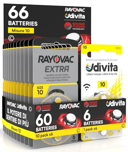 Batterien für Geräte Rayovac Extra Advanced 10.