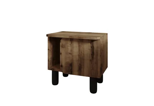 DEMA Home Nachttisch River – Moderner Beistelltisch - Der River Nachttisch vereint modernes Design mit praktischem Stauraum. Ideal für dein Schlafzimmer, bietet er Platz für Bücher und persönliche Gegenstände sowie eine pflegeleichte Oberfläche.