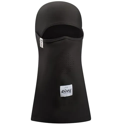 Eivy UNIC Damen Hinge Balaclava Bandana, Schwarz - Modeschal aus 85% recyceltem Polyester, multifunktional tragbar und ideal für kalte Tage. Designed in Åre, Schweden.