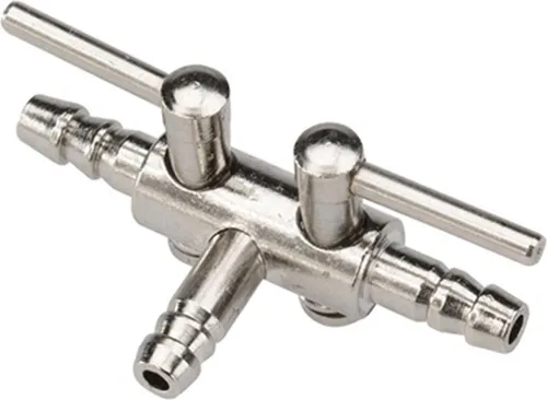 Europet Bernina 2/3 Wegehahn Metall für Luftschlauch