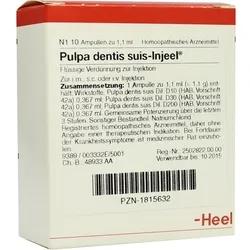 Pulpa Denti Suis Inj Org 10 ST von Heel