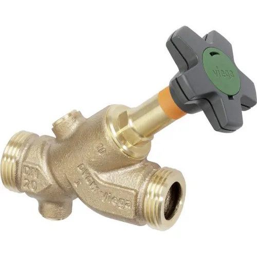 Schrägsitzventil Easytop 2237.3 In Dn15 Rotguss - Viega von Viega