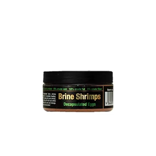 Discusfood Artemia/Brine Shrimps Decapsulated Eggs 65g, Artemia-Eier ohne Schale, decapsuliert, optimales Jungfischfutterr