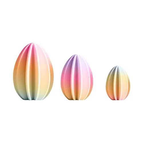 Shapes - Minimalistisches Ostereier Set – Zeitlose Deko für moderne Wohnräume - Entdecken Sie unser stilvolles Ostereier Set in drei Größen – perfekt abgestimmt für Ihr Zuhause. Ideal für skandinavische Einrichtungen und vielseitig kombinierbar. Hochwertige Verarbeitung für langlebige Freude.