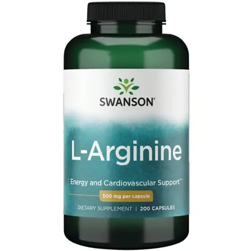 L-Arginin 500 mg 200 Kapseln Swanson Health Products
