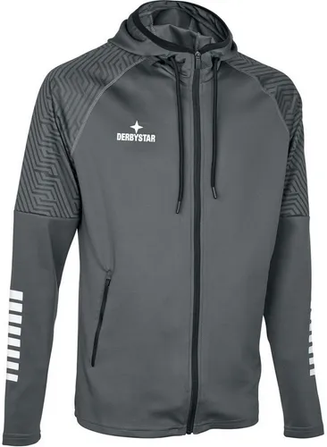 Derbystar Primo Kapuzenjacke v24 - Funktionsjacke aus weichem Stoff, ideal für Freizeitaktivitäten und bietet absoluten Komfort in Größe 3XL.