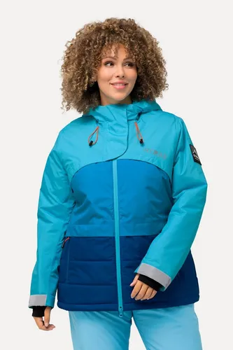 Ulla Popken HYPRAR Funktionsjacke - Wasserdichte Funktionsjacke mit 2-Wege-Zipper, winddicht und atmungsaktiv. Ideal für Outdoor-Aktivitäten, ausgestattet mit praktischen Taschen und einem warmen Fleece-Rücken.