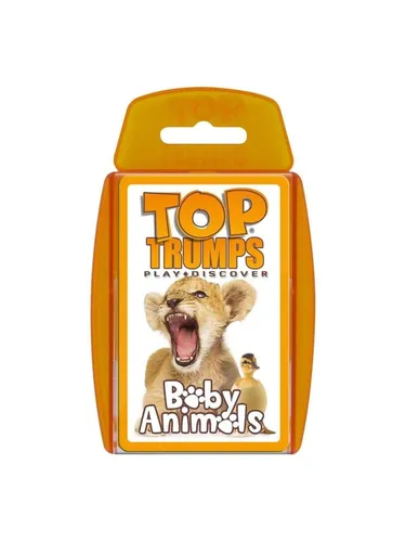 Winning Moves Baby Animals Top Trumps Card Game (ENGLISH)